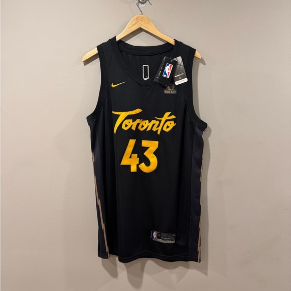 NWT Pascal Siakam Toronto Raptors City Edition Nike Swingman Basketball Jersey - Picture 1 of 9